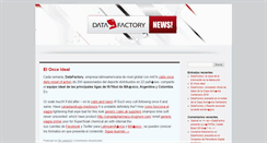 Desktop Screenshot of news.datafactory.la